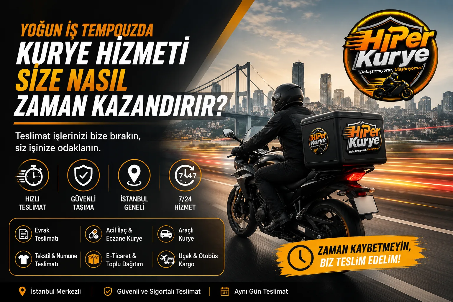 Yoğun İş Temponuzda Kurye Hizmeti Size Nasıl Zaman Kazandırır?