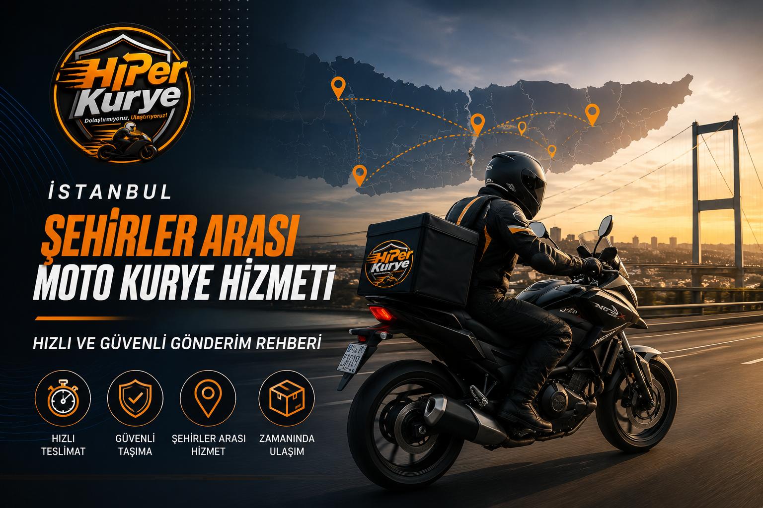 İstanbul Şehirler Arası Moto Kurye Hizmeti | Hızlı ve Güvenli Gönderim Rehberi