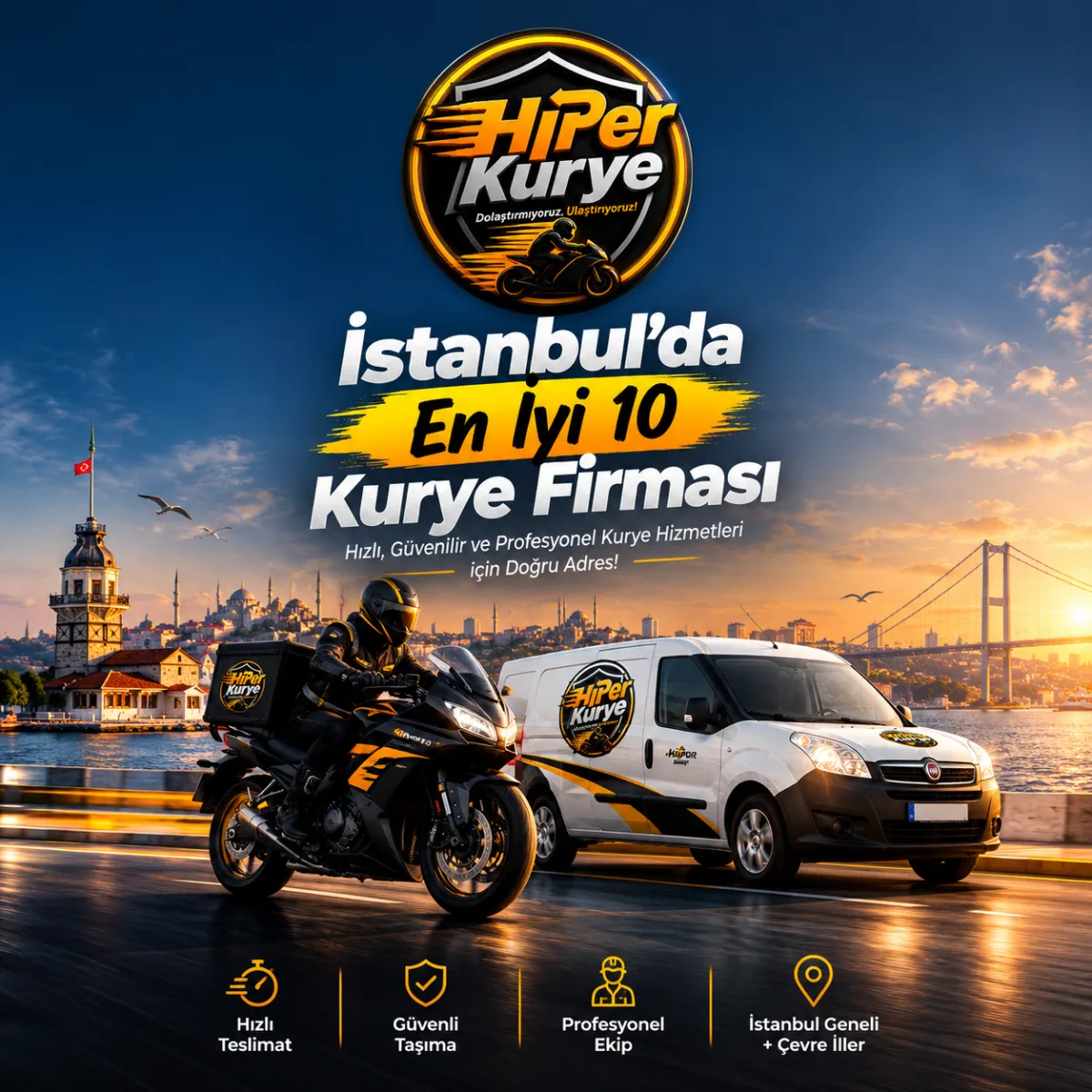 İstanbul’da En İyi 10 Kurye Firması | Güncel Kurye Rehberi