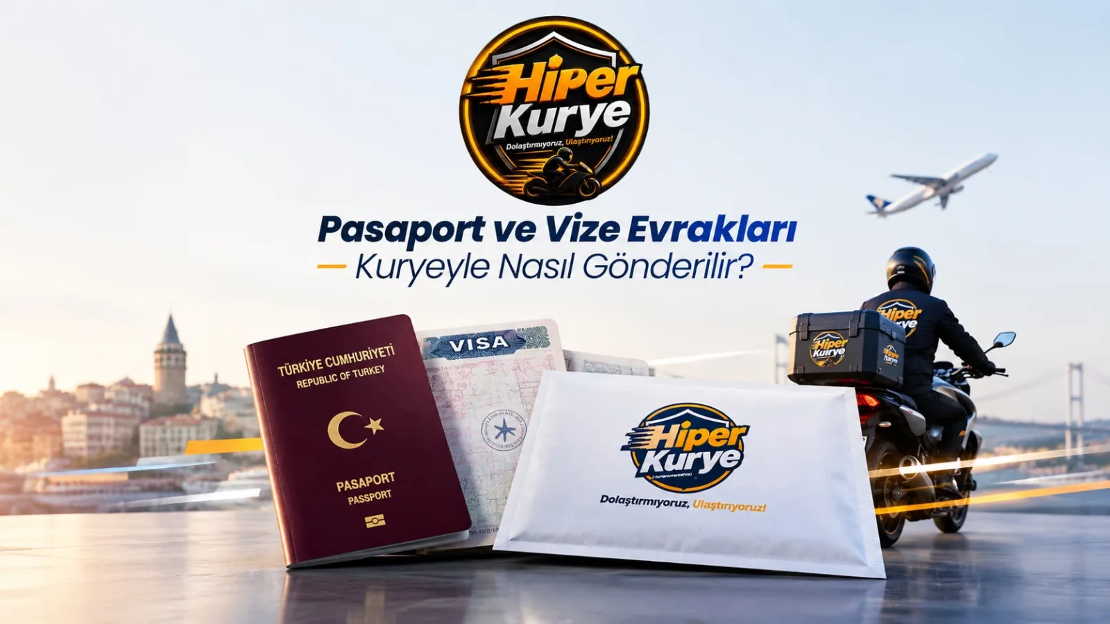 Pasaport ve Vize Evrakları Kurye ile Nasıl Gönderilir?