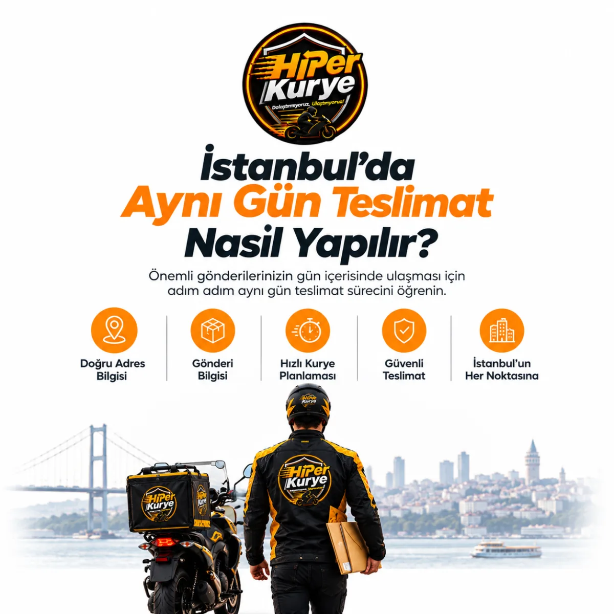 İstanbul da Aynı Gün Teslimat Nasıl Yapılır? | Hiper Kurye