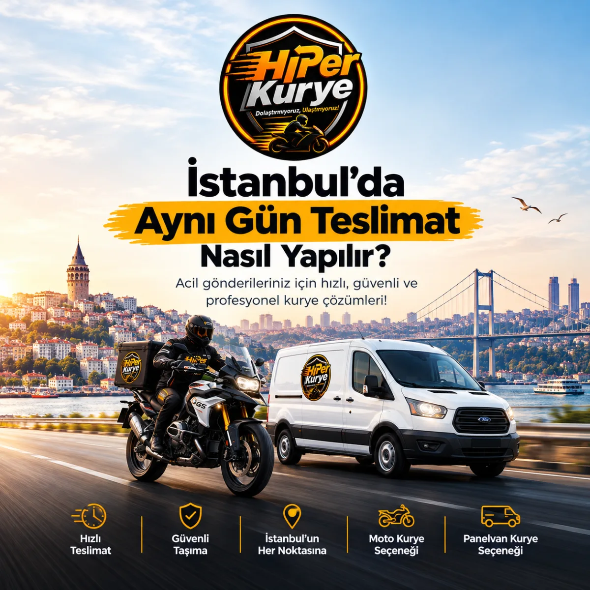 İstanbul da Aynı Gün Teslimat Nasıl Yapılır?